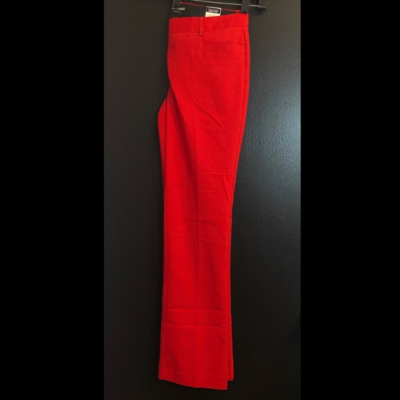 Express Denim - EXPRESS Firecracker Red Columnist Barely Boot Pants